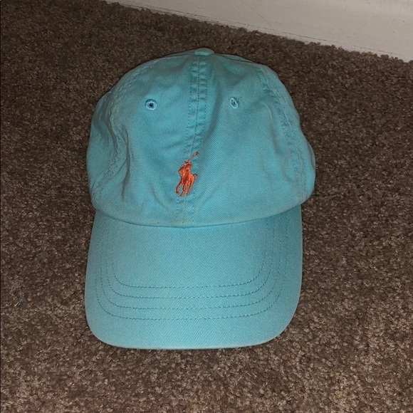 baby blue polo hat